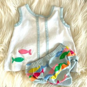 Beaufort Bonnet tank and bloomers set - like new!